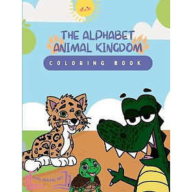 Coloring Book The Alphabet Animal Kingdom: