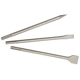 Metabo 3-delar mejselsats ; SDS-Max