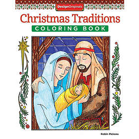 Coloring Book Design Originals Robin Pickens Christmas Traditions