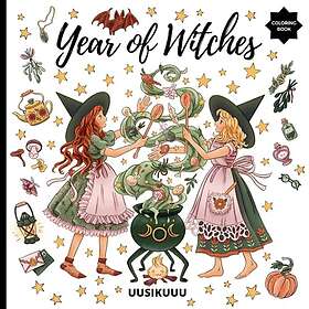Coloring Book Year of Witches: Witch for Adults