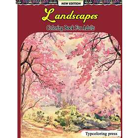 Coloring Book Landscapes For Adults: Landscapes for adults:An Adult with Beautif