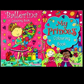 Coloring Book martello uk My Princess and Ballerina Kids