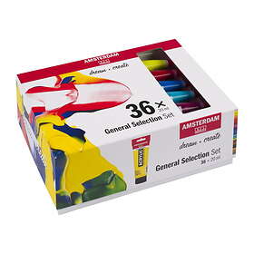 Amsterdam Acrylics General Selection Set - 36 x 20 ml