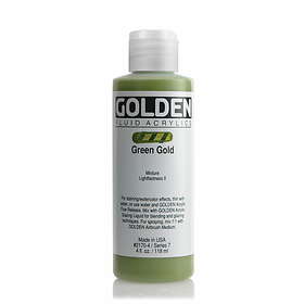 Golden Fluid Acrylics 118 ml - 2170 Green Gold