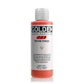 Golden Fluid Acrylics 118 ml - 2276 Pyrrole Orange
