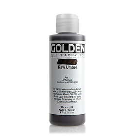 Golden Fluid Acrylics 118 ml - 2350 Raw Umber