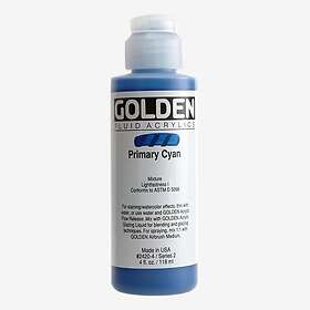 Golden Fluid Acrylics 118 ml - 2420 Primary Cyan