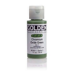 Golden Fluid Acrylics 30 ml - 2060 Chromium Oxide Green