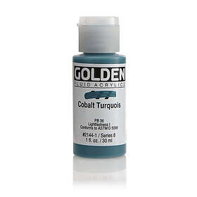 Golden Fluid Acrylics 30 ml - 2144 Cobalt Turquois
