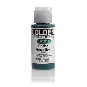 Golden Fluid Acrylics 30 ml - 2443 Viridian Green Hue