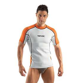 Fit Seacsub 2 Mm Short Sleeve T-shirt Vit,Orange 3XL