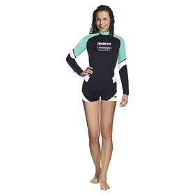 Mares Thermo Guard 0,5 She Dives Long Sleeve T-shirt Woman Svart 2XS
