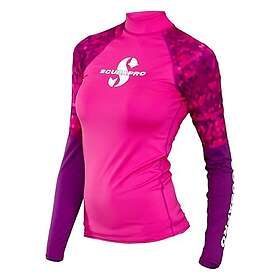 Scubapro Upf 50 Rash Guard Long Sleeve T-shirt Woman Rosa XS