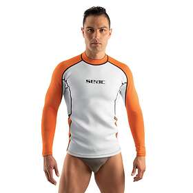 Fit Seacsub 2 Mm Long Sleeve T-shirt Vit 2XL
