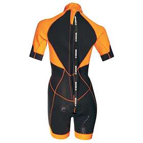 Beuchat Atoll Shorty Bz Woman 3 Mm Orange,Svart S