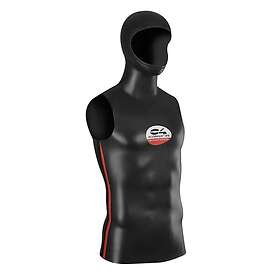 C4 Ultra Stretch 2 Mm Hooded Undersuit Svart 2XL