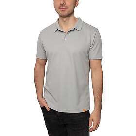 Iq-uv Uv 50+ Short Sleeve Polo Shirt Grå S