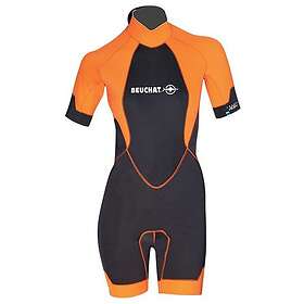 Beuchat Atoll Shorty Bz Woman 3 Mm Orange,Svart M