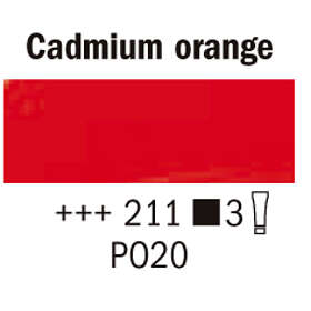 Rembrandt Akrylmaling 40ml Kadmium Oransje - 211