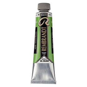 Rembrandt oljefärg Permanent Green Medium 614 40ml
