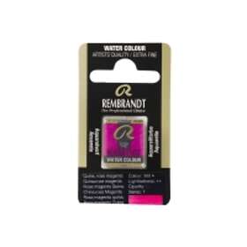 Rembrandt akvarell halv panne Quinacridone Rose Magenta 368