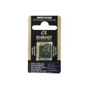 Rembrandt akvarell halv panne Chromium Oxide Green 668