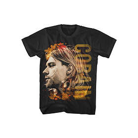 Kurt Cobain: Unisex T-Shirt/Coloured Side View