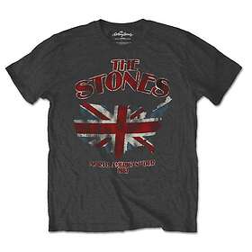 The Rolling Stones: Unisex T-Shirt/Union Jack US Map