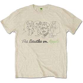 Beatles: Unisex T-Shirt/Outline Faces on Apple
