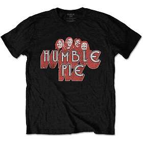 Humble Pie: Unisex T-Shirt/Live '73 Poster
