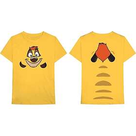 : Unisex T-Shirt/Lion King Timon (Back Print) (Small)