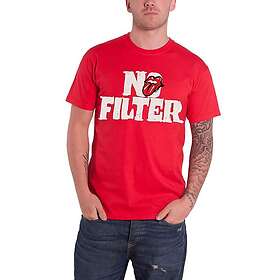 Rolling Stones: Unisex T-Shirt/No Filter Header Logo