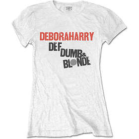 Debbie Harry: Ladies T-Shirt/Def Dumb & Blonde