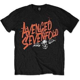 Avenged Sevenfold: Unisex T-Shirt/Orange Splatter