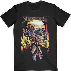 Megadeth: Unisex T-Shirt/Flaming