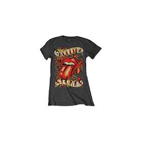 The Rolling Stones: Ladies T-Shirt/Tongue & Stars