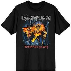 Iron Maiden: Unisex T-Shirt/Number Of The Beast Eddie Panel Burst