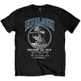 Elton John: Unisex T-Shirt/Live In Concert (Eco-Friendly)
