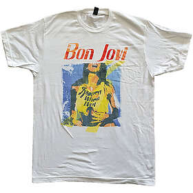 Jovi: Unisex T-Shirt/Slippery When Wet Original Cover