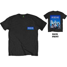 The Beatles: Unisex T-Shirt/8 Days A Week Movie Poster (Back Print)