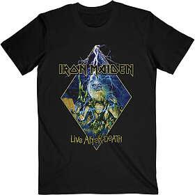 Maiden: Unisex T-Shirt/Live After Death Diamond