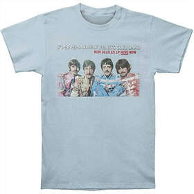 Beatles: Unisex T-Shirt/LP Here Now