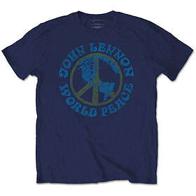 John Lennon: Unisex T-Shirt/World Peace