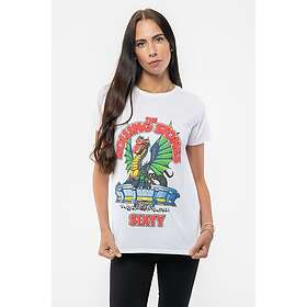 The Rolling Stones: Ladies T-Shirt/Sixty Dragon (Puff Print)