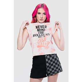 The Sex Pistols: Ladies Crop Top/Never Mind the Bollocks (Wash Collection)