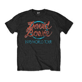 David Bowie: Unisex T-Shirt/1978 World Tour