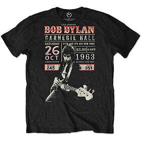 Bob Dylan: Unisex T-Shirt/Carnegie Hall '63 (Eco-Friendly)
