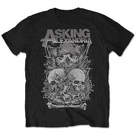 Asking Alexandria: Unisex T-Shirt/Skull Stack