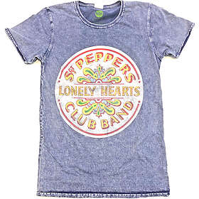 Beatles: Unisex T-Shirt/Sgt Pepper Drum (Burnout)