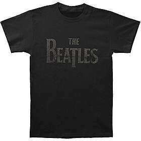 The Beatles: Unisex T-Shirt/Drop T Logo (Gloss Print)